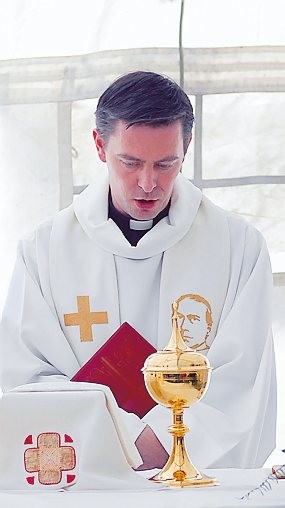 Stefan Schröder zelebrierte die Messe.